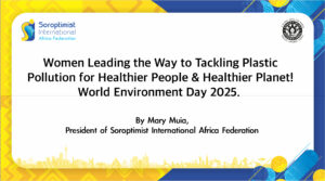 Women Leading the Way to Tackling Plastic Pollution for Healthier People and Healthier Planet