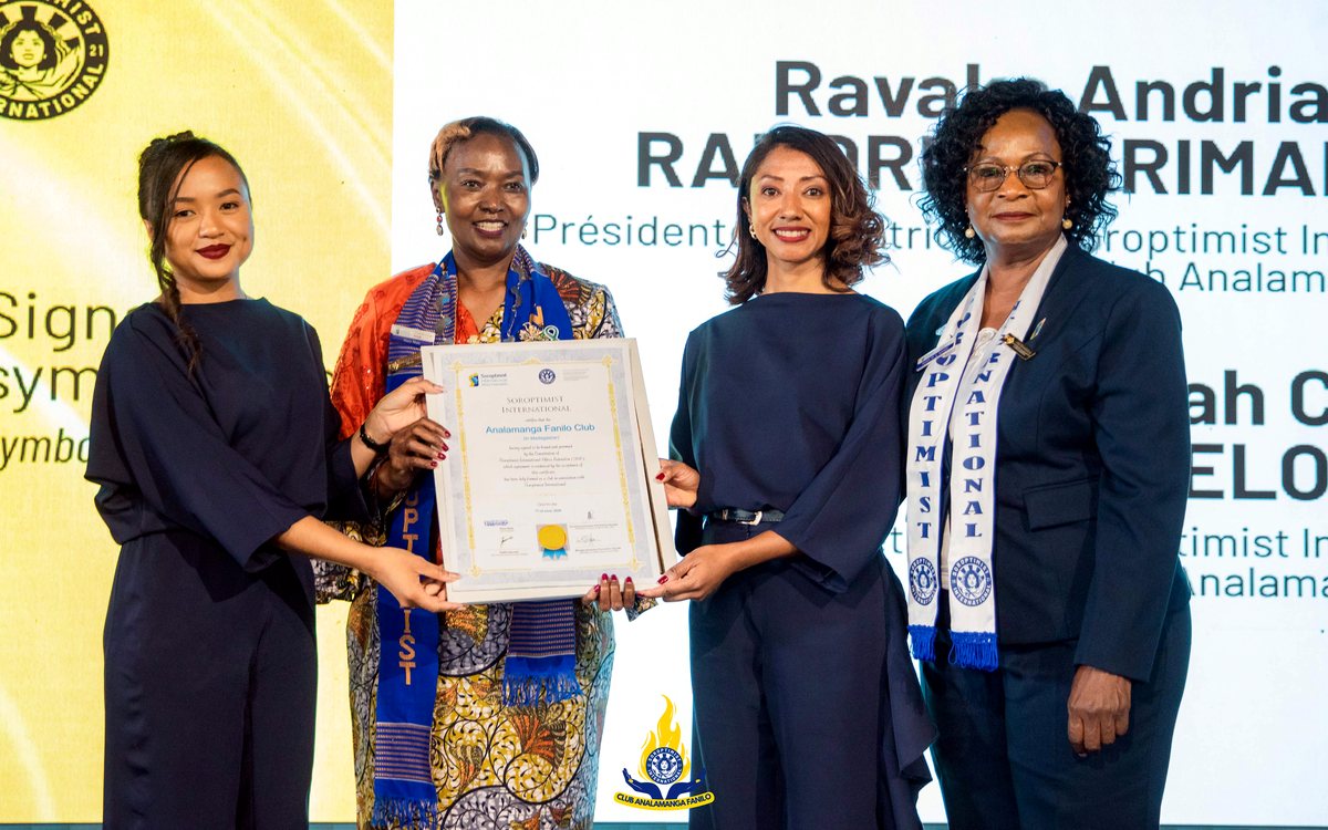 SI Analamanga Fanilo Officially Chartered in Madagascar